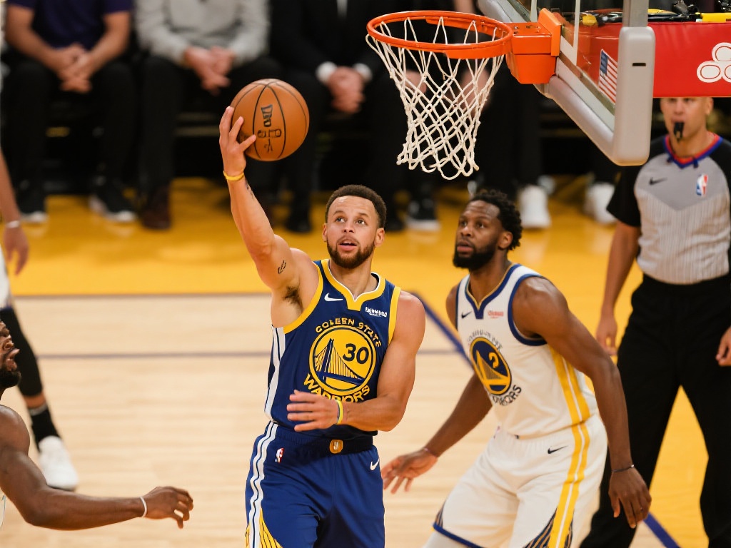 在最近的一场NBA比赛中，库里首节出战1